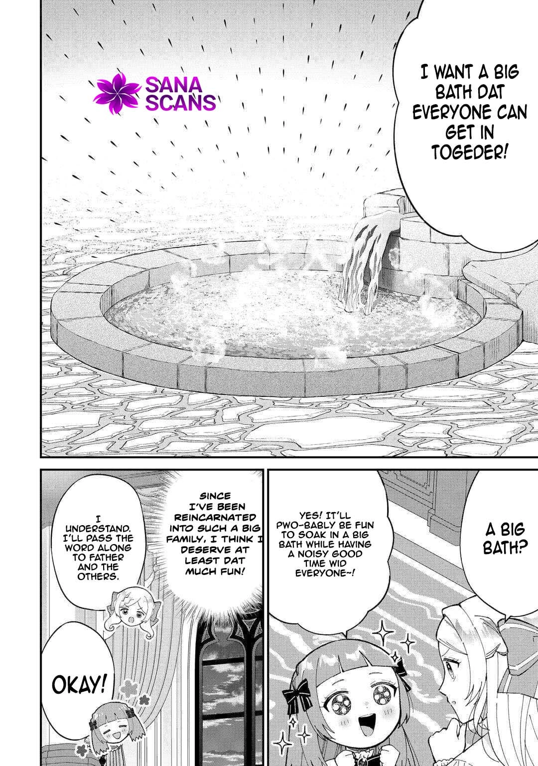 My Family Is Overpowered!  The Reincarnated Youngest Princess Saves the World While Being Spoiled Chapter 3 - .. Page 16